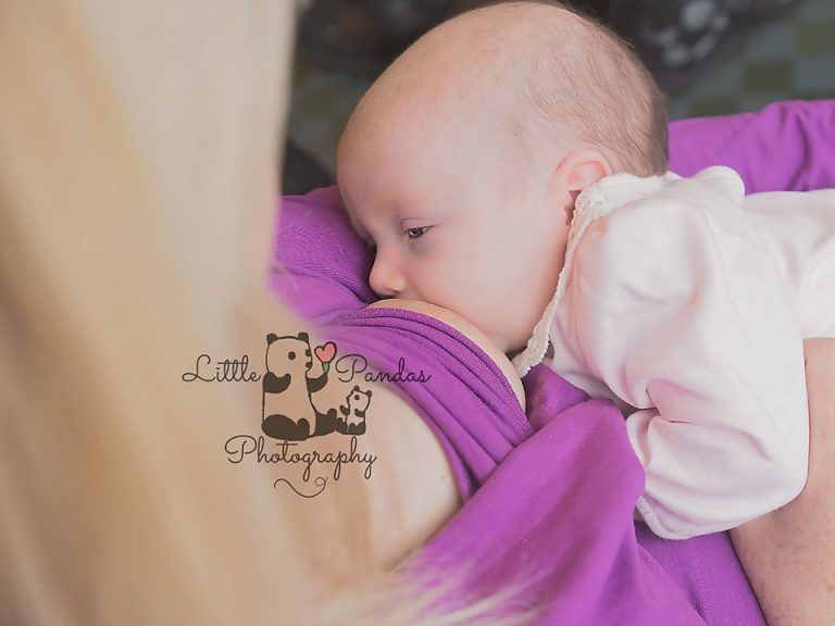 baby breastfeeding photography