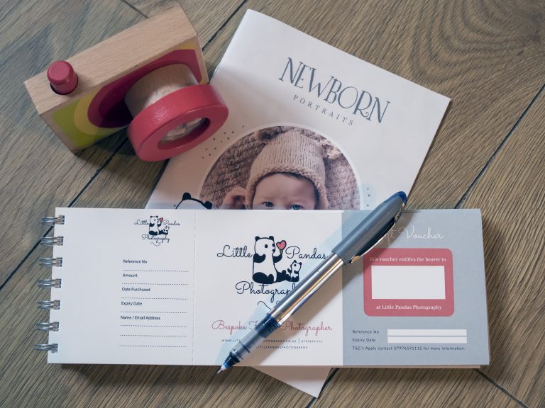 Little pandas photography gift voucher