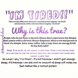 invisible illness fatigue