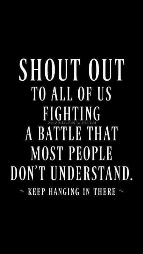 shout out to invisible illness sufferers